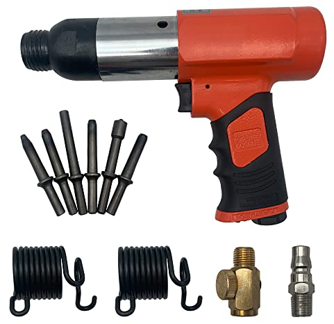 Toplionace Pneumatische Nietmaschine Straßenverkehrsschilder Werbung Typenschild Air Rivet Tool 3-8MM Schraubenmutter Niethammer