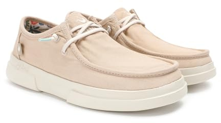 WALK IN PITAS | Dafne | Mocasines de Mujer | Náuticos Casual | Zapatillas de Verano | Zapatos de Mujer Casuales y Cómodos | Calzado de Pitas | Beige 37