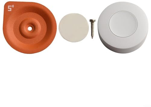 Besttoolifes SNZB-01P Interruttore a pulsante wireless, telecomando Smart Home, azioni personalizzabili, compatibile con hub ZigBee 3.0, per trigger di routine Alexa, alimentato a batteria