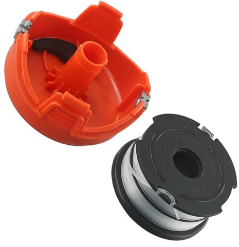 Remplacement de ligne de bobine et de capuchon pour débroussailleuse pour modèles de la série Black and Decker GL 315 350 650 337SB 546SC 650SBC 651SB 652 653 65 656 660 670 Compatible