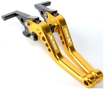Moto Freno Manija Manetas De Embrague Y Freno Para Motocicleta Para Yamaha XMAX 250 125 X-MAX 2015-2025 (manillares CNC, Izquierda Derecha) Palanca Maneta Embrague(Color 4)