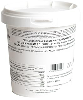 Pariani - Pasta Pura di Nocciola Piemonte IGP 100%, 1Kg