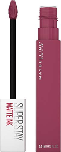 Maybelline New York Lippenstift, Super Stay Matte Ink, Flüssig, matt und langanhaltend, Nr. 155 Savant, 5ml