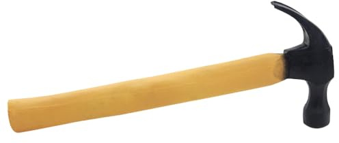 Amosfun Funny Artificial Hammer Trick Toys Halloween Fake Hammer Playing Props for Halloween Party Supplies