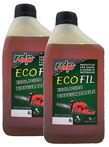 Rdp Olio per Motosega Ecofil Proteggi Barre e Catene Biodegradabile 2 litri
