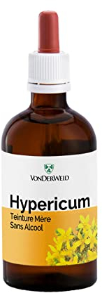 Vonderweid - Iperico Tintura Madre Analcolica | Estratto Glicerico Totale Alta Concentrazione | Integratore Umore | Iperico Gocce | Estrazione ad Ultrasuoni | Vegano, Alcool Free | 100 ml