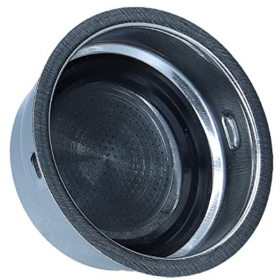 Sieve Coffee Filter Compatible with DeLonghi 2 Cups Strainer Insert for Portafilter Coffee Machine 7313285819 C00345737