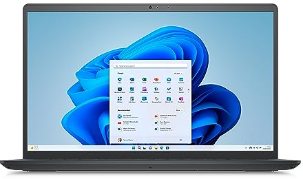 Dell Inspiron 15 3520 Laptop | 11th Gen Intel Core i5-1135G7 Processor | 15.6 FHD 120Hz Display | 8 RAM | 256GB NVMe SSD | Intel UHD Graphics | Windows 11 Home | QWERTZ | Carbon Black