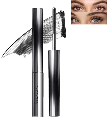Iron Brush Mascara,3d Curling Eyelash Iron Strong Mascara Waterproof,long Lasting, Waterproof (Black)