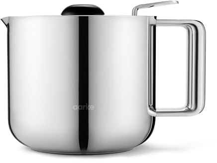 aarke Insulated Jug - Stainless Steel Thermal Carafe, Double Wall Construction, Compatible Coffee Maker, 10 Cup / 1.25L Capacity
