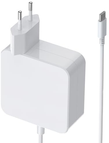 65W Cargador USB C Compatible con MacBook Pro 13 14 15 16 Pulgadas 2024 2023 2022 2021 2020, MacBook Air 2018-2021, Huawei Matebook 13 14 D15 D14, Lenovo HP ASUS DELL Tipo-C Alimentacion Adattatore