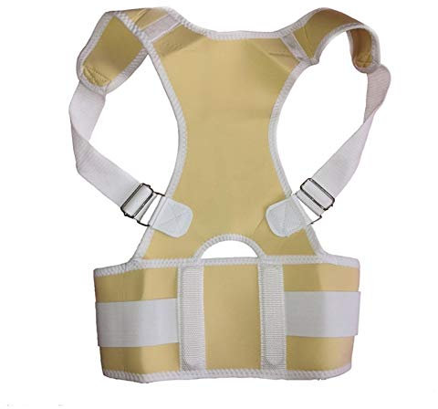 Einstellbare Haltungskorrektur für Männer und Frauen, Rückenstütze, Schulter-Rückenbandage, Gürtel, Korretor, Haltungskorrektur für den Rücken (Farbe:, Größe: XX-Large) 1