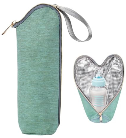 DWFEYOI 1 Stück Flaschen Isolierbeutel,Baby Flaschentasche,Isoliertasche Für Babyflasche,Flaschen Thermotaschen,Baby Milchflaschen Wärmer,Tragbare flaschentasche,Für Kinderwagenreisen Im Freien