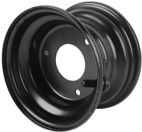 Eujgoov 6 Zoll Aluminiumlegierung Go Kart Wheel Rand 145/70-6 3 Löcher für ATV Quad Dirt Bike Ride auf Dem Mäher