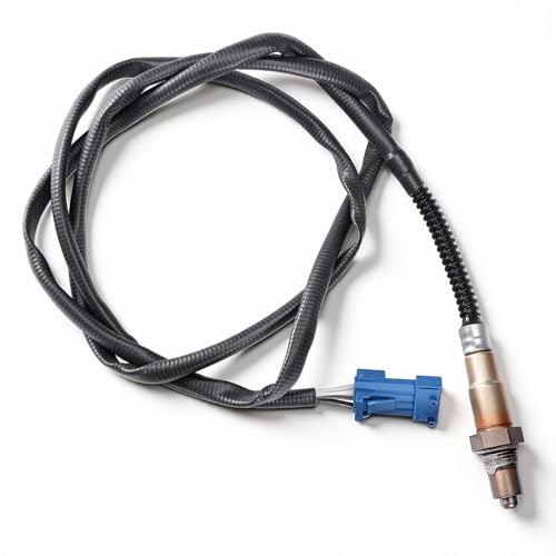Ghekkli Capteur d'Oxygène Arrière - Compatible avec Citroën, Peugeot et Autres Modèles - Références 0258006029, 9636148880, 1628CX/HV/PL