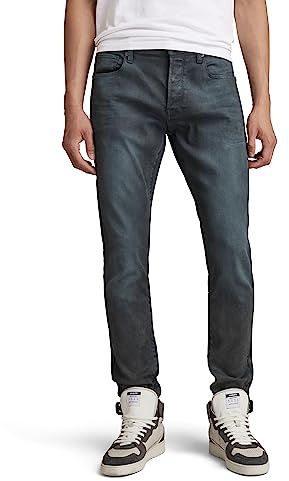 G-STAR RAW herr Jeans 3301 Slim, Grey (Dk Aged Cobler 7863-3143), 34W / 36L