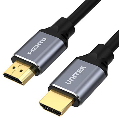 Unitek HDMI 2.1 Kabel 3M 8K Ultra High Speed HDMI ruckelfreies 8K@60Hz, 4K@120Hz Dynamische HDR 10 +, Dolby Vision, eARC für OLED TV, Gaming, Xbox Series X, PS5 Aluminium Steckern, flexible