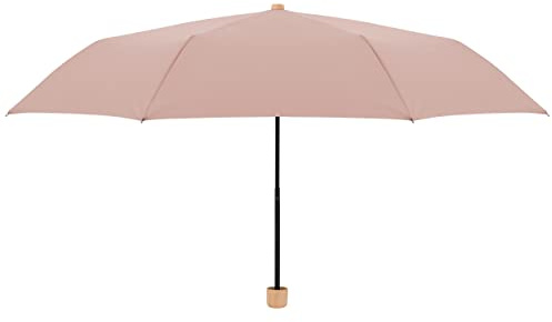 Doppler nature mini - Gentle Rose - nachhaltiger Regenschirm - Handöffner - 270 Gramm - nachwachsende Rohstoffe - Windkanal getestet