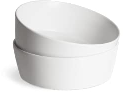 SPRINGLANE Sweet Scandi - Juego de 2 platos hondos (cerámica), color blanco