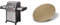 Enders Gasgrill MONROE PRO 3 SIK TURBO, 3-Brenner mit Kocher, Backburner-Infrarotbrenner, PanoVision Sicht, Guss-Rost, TURBO ZONE, HEAT RANGE Brenner und SIMPLE CLEAN #8376 & Pizzastein 8791, Ø 31,5cm