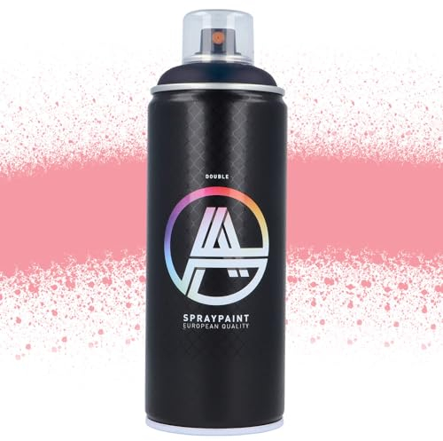 Double A Spraypaint Sprühdose 400ml Sprühfarbe Acryllack Sprühlack matt hochdeckend DIY Kunststoff Metall Möbel Deko (DA-318 Blush Pink)