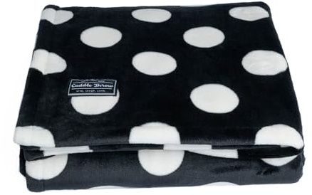 Lug Cuddle Throw Blanket, Black Large DOT 2