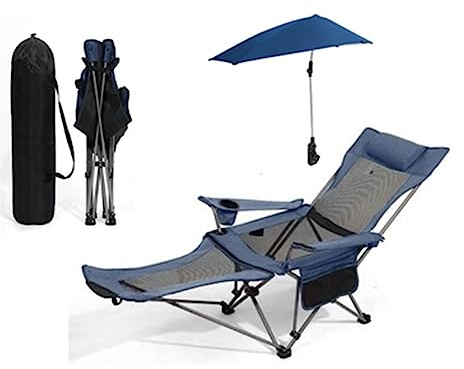 GYKOZY Sillas Plegables para sombrillas para Exteriores, una Variedad de Colores Disponibles, adecuadas para Diferentes Grupos de Personas y Playa, Camping, Barbacoa y Pesca (E)
