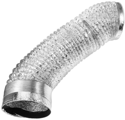 DIYEAH Tuyau Flexible pour Évacuation de Fumée Gaine de Ventilation pour Hotte de Cuisine Accessoire Pratique pour Système Extraction