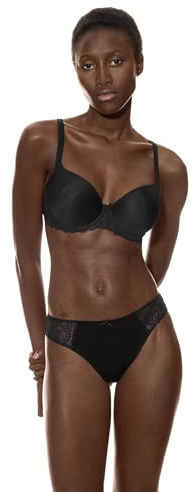 Mey Damen Spacer-BH verstellbar Serie Amorous | Klassischer Bügel-BH aus innovativem 3D-Material, Spitze im vorderen Unterbrustband, Zierträger, atmungsaktiv