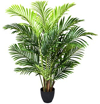 Artificial Real touch Areca Phoenix palm tree in Pot 115cm/4ft