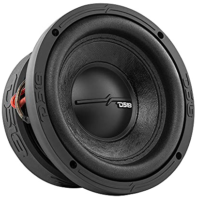 DS18 Elite-Z ZR6.2D 6.5 Car Subwoofer 600 Watts Max Power Dual Voice Coil 2-Ohm Easy Mounting - High Performance Bass for Your Vehicle Sound System (1 Speaker)