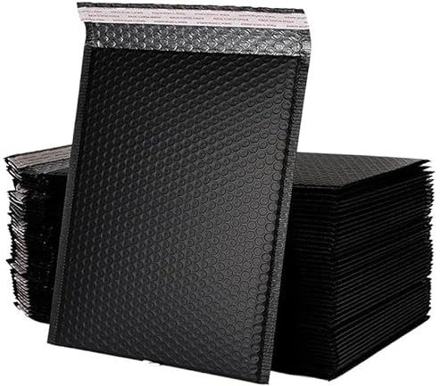 Versandtaschen Luftpolster 100 Stück Briefumschläge, Kleinunternehmensbedarf, Luftpolsterversand, Polyversand, Versandpaket, Verpackung, Verpackungsbeutel, gepolsterte Umschläge PolsterumschläGe (Col