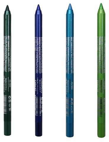 Crayon Eyeliner 4pcs 4 Couleurs Perle éPreuve Perle De Longueur De Paillette 8,5 G De Maquillage ImperméAble Ciel De Fards à PaupièRes Eyeliner, Style2