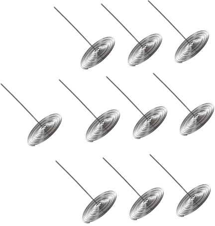 Amosfun Colino Per Teiera in Acciaio 10 Pezzi Filtro a Molla Per Ugello Teiera Accessori Per Infusione Tè Filtro Isolante Per Foglie Di Tè Utensile Da Cucina