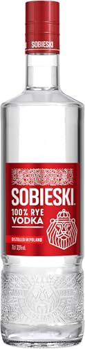 Sobieski Vodka Distilled in Poland 70 cl (Lot de 5)