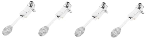 Homoyoyo 4pcs Foot Pedal Floor Mount Tap Foot Operated Basin Faucet Water Valve Accessory