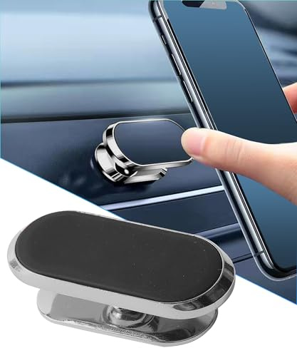 Xibao Porta Telefono Auto,Portatelefono da Automobile,Supporto per Telefono da Auto Regolabile e Ruotabile a 360°,Adatto per iPhone Pro,Huawei,Samsung,XS Max (Nero)
