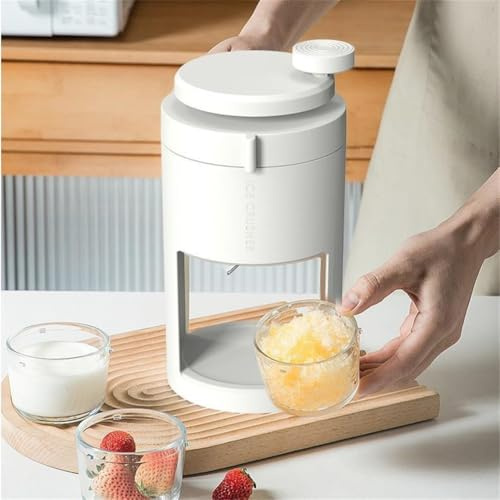 Rasoio per ghiaccio, manuale manuale per tritaghiaccio, portatile, per granite di ghiaccio rasato, cocktail, casa e cucina