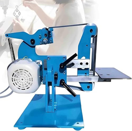 UIBAO 1100W Bandschleifmaschine Bandschleifer Bausatz Messerschleifer Band Tellerschleifer - Bürstenloser DC-Motor - 915 x 50 mm Bandgröße,mit 5 Schleifbändern