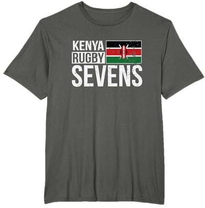 Kenya Rugby Sevens 7s Proud Fans Of Kenyan Africa Team T-Shirt