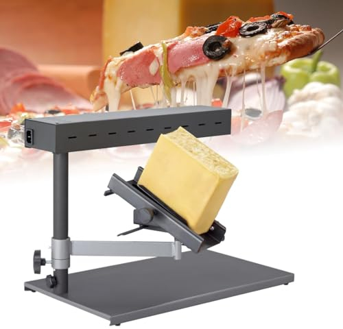 Derretidor De Queso Comercial, Máquina De Calentamiento De Queso, Calentando Uniformemente Parrilla De Queso, Máquina De Parrilla Ajustable para Cubrir Papas, Verduras O Pasta, para Cocina