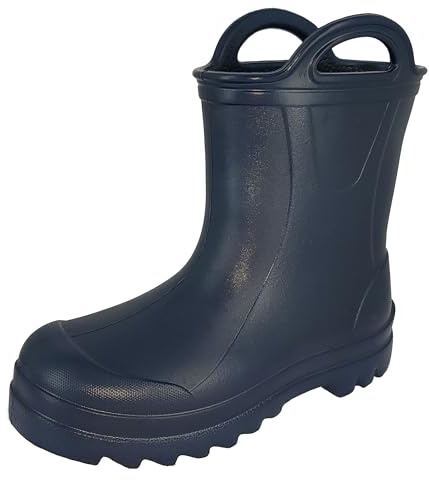 Beck Stivali di gomma unisex per bambini Rainies, Blu scuro, 35 EU