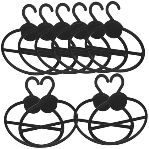 ULTECHNOVO 10stücke Hängender Organizer Für Schals Krawatten Und Accessoires Teiliges Drehbarer Kunststoff-kleiderbügel Platzsparend Für Ordentliche Aufbewahrung Im Kleiderschrank