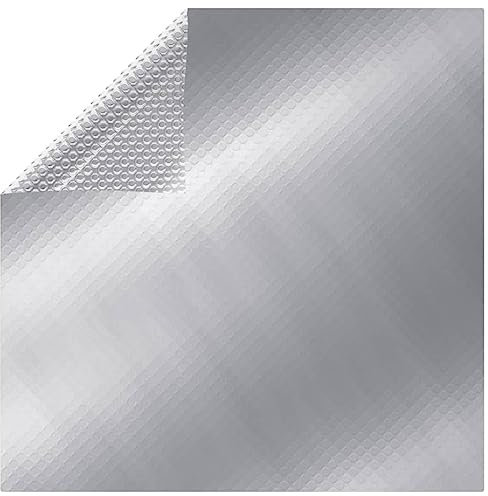 Item-Rechteckige Poolabdeckung 500x300 cm PE Silber, Pool & Spa, Pool & Spa Zubehör, Poolabdeckungen & Bodentücher