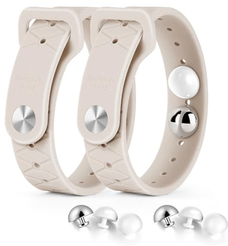 Fefod Travel Sickness Bands for Adults and Kid, 2 Pack Adjustable Acupressure Wristbands, Waterproof Sickness Band Nausea Morning Sickness, Motion Sickness, Sickness Relief Bands