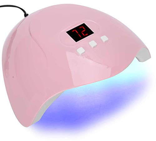 Lampada per unghie a LED UV in gel, asciugatrice per smalto in gel per unghie 54W LED UV per unghie artistiche che cura la luce per manicure