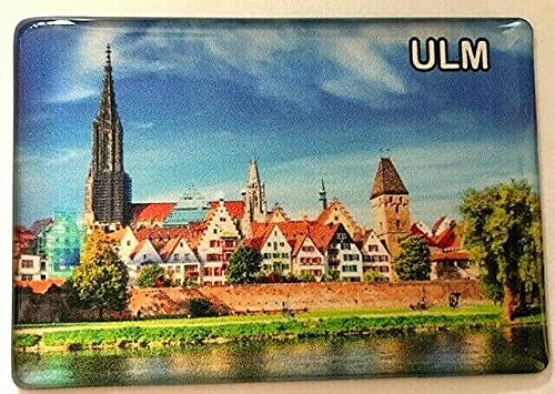 ULM, Deutschland,Souvenir-Kühlschrankmagnet Fridge Magnet 0604211