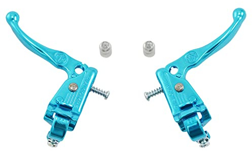 DIA-COMPE MX121 / Tech 3 Bremshebelsatz für Old School BMX, blau, DP2518