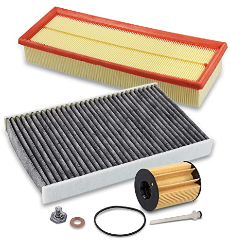 ATEC Germany Kit d'inspection Kit de filtration avec 1x filtre à huile, 1x | Compatible avec: CITROËN C2, C3 I, C3 PICASSO, C4 Coupe, C4 I, C4 I Stufenheck, PEUGEOT 1007, 307, 307 Break, 307 SW, 308 I