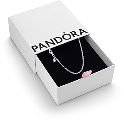 Pandora Moments Women's Sterling Silver Necklace, 75cm, With Gift Box